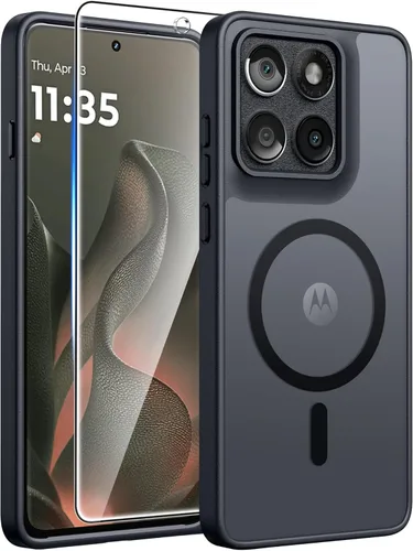 Miniatura 18 de FNTCASE - Funda para iPhone 16 Pro: magnética, mate, translúcida, de grado militar, protectora contra caídas, resistente, fina, duradera y a prueba