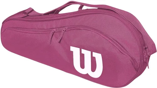 Miniatura 3 de Wilson Serena Pro Lite - Raqueta de tenis con una bolsa de tenis Advantage II y 1 lata de pelotas de tenis rosadas Bolsa Ventaja Rosa