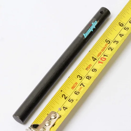Miniatura 2 de 1/2 pulgadas x 6 pulgadas Ferrocerio Vara Flint juego de iniciador de fuego de supervivencia de acero Toggle con agujero cordón para 15 cm