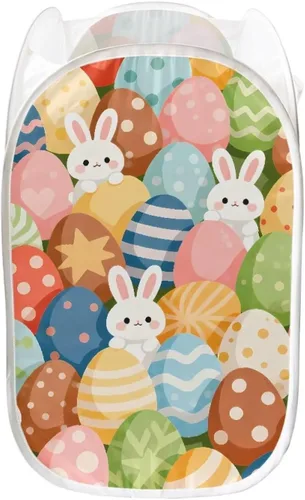 Miniatura 31 de AFPANQZ Cesta plegable de malla para ropa sucia, plegable, portátil, para guardar lugar para el hogar, fácil de plegar para viajes, 13.5 x 13.5 x 21