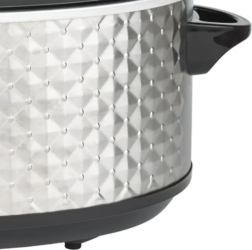 Miniatura 7 de Brentwood Seleccione olla de cocción lenta de 7 cuartos en plata plateado