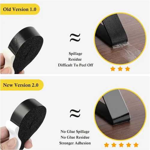 Miniatura 6 de fowong Sello para ventana de aire acondicionado de 1 pulgada x 1 pulgada, burlete grueso de CA para intemperie, cinta selladora adhesiva de espuma