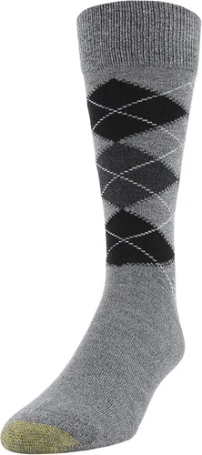 Miniatura 2 de GOLDTOE Campbell Argyle Crew Calcetines de vestir para hombre (6 pares)