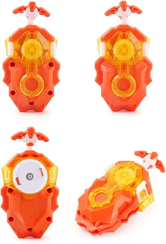 Miniatura 4 de Juego de juguetes Burst Gyro Metal Fusion Attack Top Grip Toy Blade Set 2 Top Burst Gyros 2 Lanzador bidireccional Gran regalo de cumpleaños