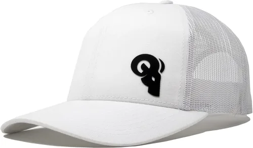 RAM ADVANTAGE Sportsman - Gorra de camionero Gorra de malla con logotipo de silicona, calidad premium, duradero, ajuste cómodo