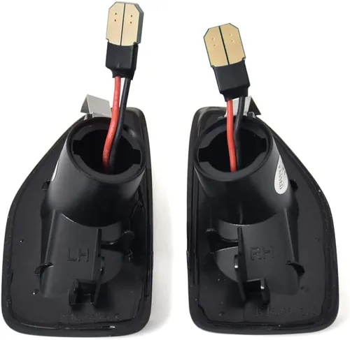 Miniatura 2 de Señal de giro lateral LED ámbar para Dacia Logan MCV II Sandero Stepway II Duster II 2012-2022 (negro)