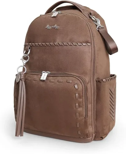 Miniatura 2 de Itzy Ritzy Mochila para pañales – Mochila para pañales Boss Plus de gran capacidad con 19 bolsillos, cambiador, clips para cochecito y correas Aspen