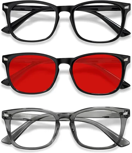 Miniatura 12 de Lentes de bloqueo de luz azul para niños y niñas, TR90, irrompibles, antirreflejos, UV400 de 2 a 18 años
