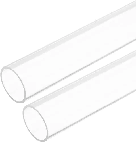Miniatura 59 de MECCANIXITY Tubo acrílico rígido redondo tubo transparente 0.236 in ID 0.315 in OD 12.008 in longitud para lámparas y linternas, sistema