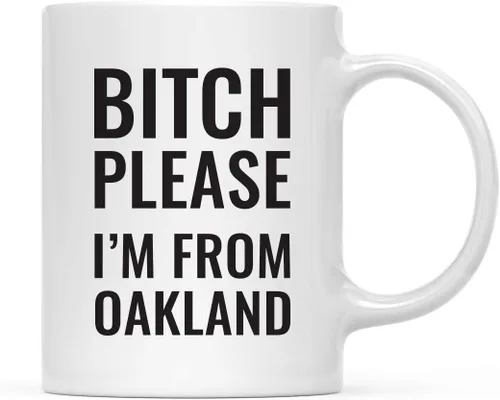 Miniatura 103 de Andaz Press Taza de café de 11 onzas, regalo de broma, Bitch Please I'm from Alabama, paquete de 1, incluye caja de regalo, divertidas ideas
