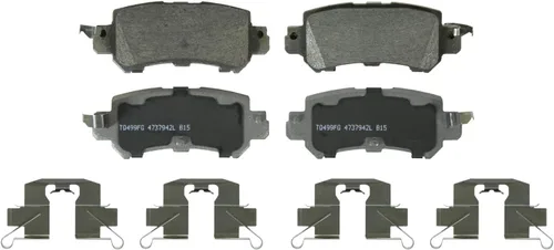 Wagner Brake ThermoQuiet QC1624 Juego de pastillas de freno de disco de cerámica