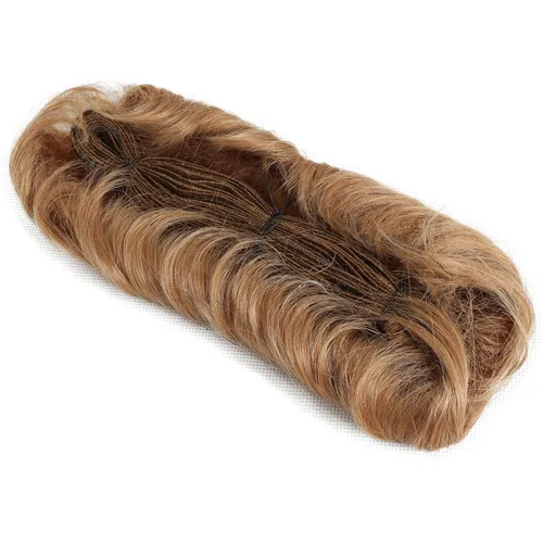 Miniatura 8 de 28 piezas de cabello humano corto con cierre superior, extensiones de cabello virgen brasileño lacio para mujeres negras (#4)