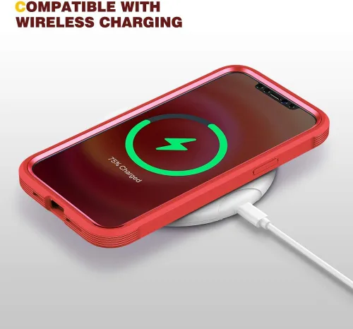 Miniatura 166 de Diaclara Funda diseñada para iPhone 16, mejorada [protección completa de la cámara], carcasa resistente de cuerpo completo con protector de pantalla