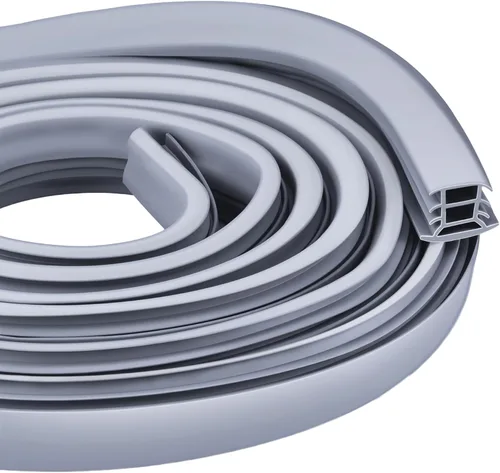 Tira de goma EPDM flexible (10 pies de largo y 1-1/2 pulgadas de ancho, adecuada para 1-1/4" a 1-1/2") para reparación y reemplazo de grietas de