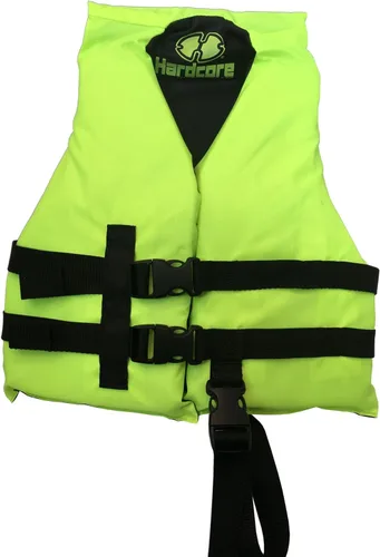 Hardcore Life Jacket Paddle Vest; Coast Guard Approved Type III PFD Life Vest Flotation Device; Jet ski, Wakeboard, Kayak; Ideal Extra Life Jacket