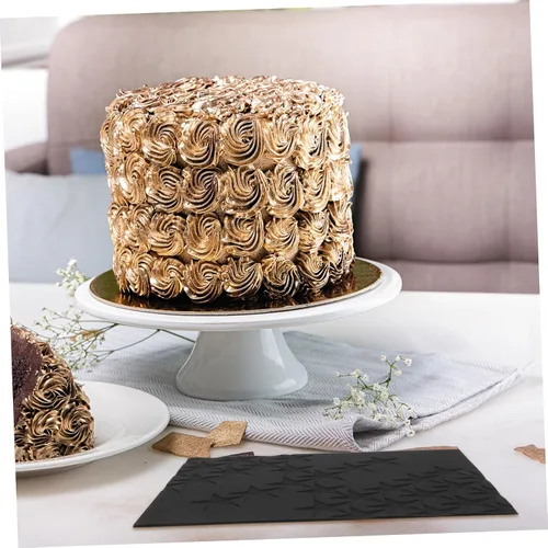 Miniatura 9 de LABRIMP Estera antiadherente de la impresión de la torta de la estera del fondant de la textura de la estrella del silicón