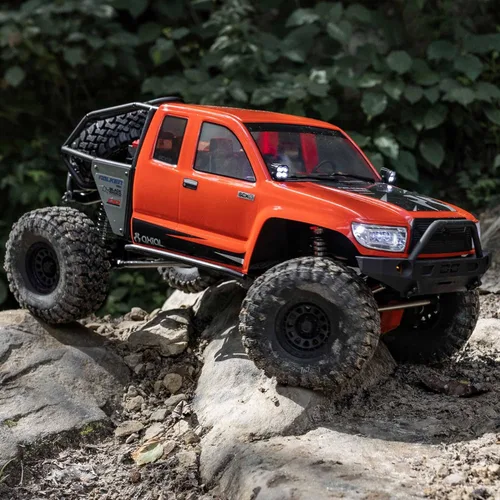 Miniatura 9 de Axial RC Crawler 1/6 SCX6 Trail Honcho 4WD RTR (transmisor y receptor incluidos, batería y cargador no incluidos), rojo, AXI05001T1, camiones