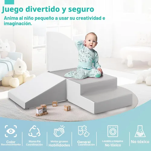 Miniatura 4 de TODIBY Bloques de espuma para escalada para niños: juguetes para niños pequeños para diversión en interiores y exteriores - Estructura de juego