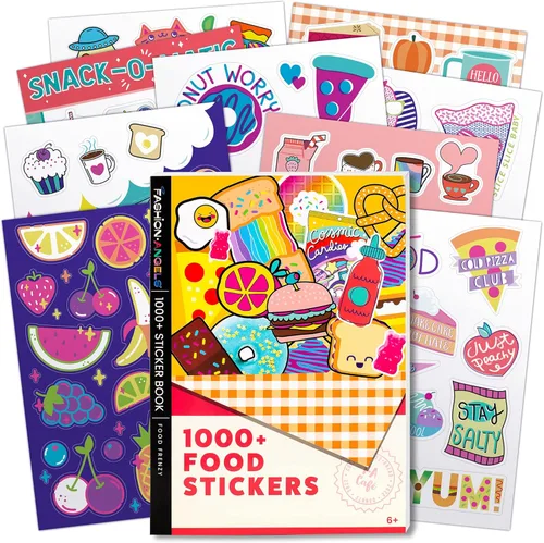 Miniatura 18 de Fashion Angels Más de 1,000 cuadernos de calcomanías Bloom, incluye divertidas y coloridas calcomanías de flores para manualidades, ideal