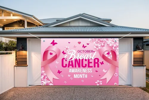 Miniatura 8 de Fondo de cinta rosa para concientización sobre el cáncer de mama, fondo de fotografía para el mes del cáncer de mama, actividades benéficas, fondo