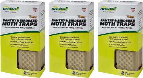 Miniatura 10 de RESCUE! Trampas para polillas de despensa y semillas de pájaro con señuelo de feromonas - 2 trampas