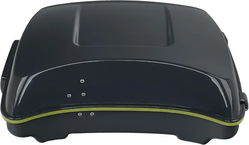 Miniatura 2 de Maletero de afeitar verde manzana/gris cañón de 5.5 pulgadas para modelos Harley Touring 2014-2023 Road King FLHR Road Glide FLTRX Street Glide FLHX