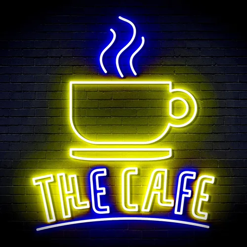 Miniatura 15 de ADVPRO Coffee – The Cafe Extra-Large Ultra-Bright LED Neon Sign - Blue & Red - st16s54-fn-j0026-br