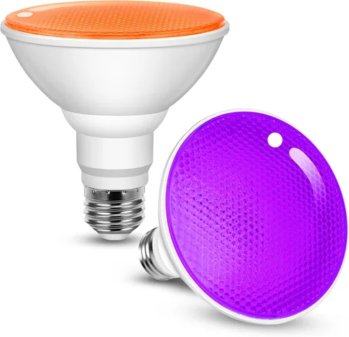 Miniatura 14 de JandCase Luces LED Anti-Insectos para Exteriores, Bombillas de Luz Anti-Insectos Amarillas de 12W para Exteriores, Equivalente a 100 Vatios