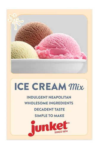 Miniatura 4 de junket Ice Cream Mix Bundle – 2 Vainilla, 2 Chocolate, 2 fresa (6 Total)