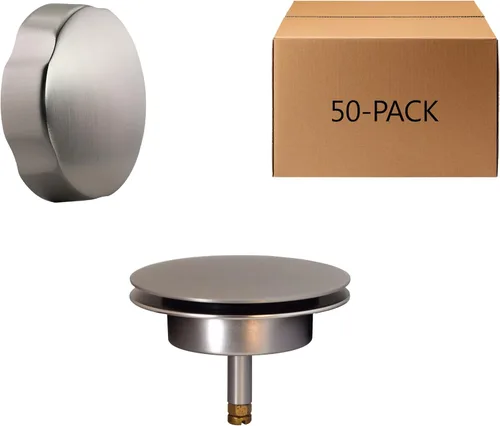 Miniatura 18 de Westbrass D50TE-12A - Moldura de repuesto estándar de 1-1/2 pulgadas para ensamblajes de desagüe de baño de accionamiento por cable, bronce antiguo