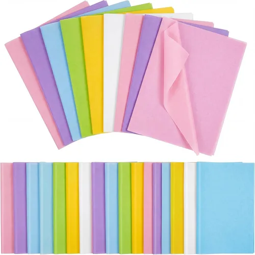 Miniatura 9 de meekoo 250 unidades de papel de seda de archivo sin ácidos de 30 x 20 pulgadas, sin búfer, intercalado, sin ácido, para ropa, textiles, ropa
