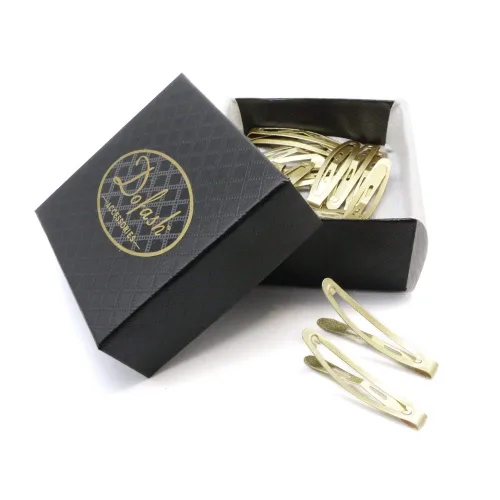 Miniatura 5 de 20 pinzas para el cabello de 1.8 in/1.77 pulgadas, accesorios para el cabello fino para mujeres (rubio)