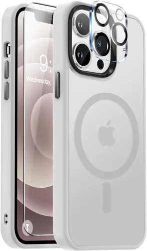 Miniatura 49 de Vooii Funda para iPhone SE 3ª/2ª/2020 con Magnético, Funda iPhone 8/7 [Compatible con Magsafe] [Diseño Integrado] Sensación de Agarre Cómoda Delgada