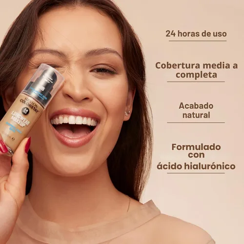 Miniatura 3 de Revlon Base Líquida Foundation, Maquillaje Facial ColorStay para Piel Normal y Seca, SPF 20, Cobertura Media-Completa de Larga Duración con Acabado