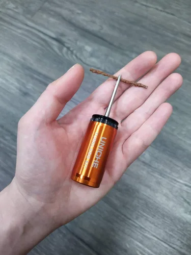 Miniatura 6 de Kit de reparación de pinchazos de neumáticos sin cámara - para neumáticos de bicicleta de carretera y montaña - herramienta de inserción funciona