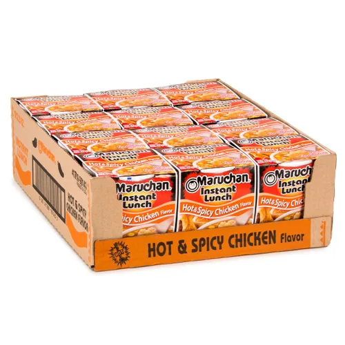 Miniatura 14 de Maruchan Fideos Ramen Instant Lunch con sabor a queso cheddar, sopa de fideos instantáneos estilo japonés, comida rápida y fácil, taza de 2.25 onzas