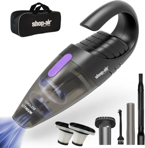 Miniatura 5 de Shop-Vac Aspiradora húmeda/seca HP de 5 galones 2.0 Peak HP+Shop·AIR Aspiradora inalámbrica para coche, púrpura