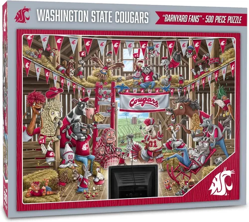 Miniatura 29 de YouTheFan NCAA Barnyard Fans - Rompecabezas de 500 piezas
