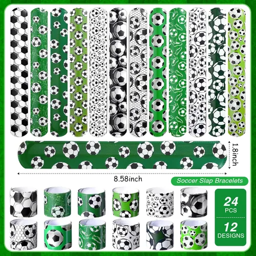 Miniatura 4 de Aoriher 194 piezas de fiesta de fútbol a granel deporte fiesta de cumpleaños regalo de fútbol bolsa de golosinas relleno mini pelota de fútbol