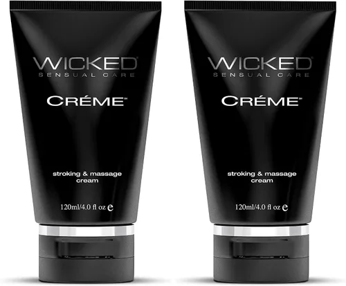 Miniatura 7 de Wicked Sensual Care Wicked Crème - Crema de masturbación para hombres, 4 onzas, color negro