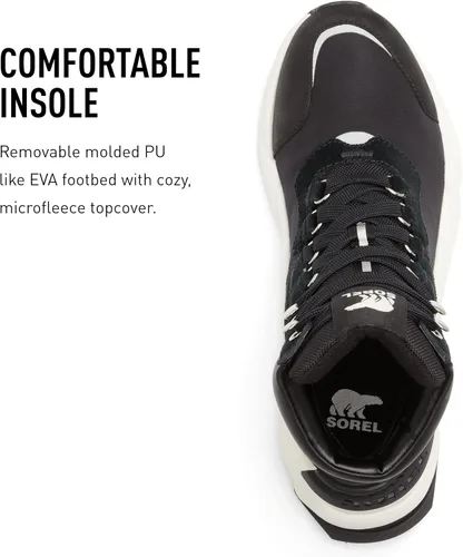 Miniatura 5 de Sorel Botas Kinetic RNEGD Conquest para mujer, botas de invierno de cuero impermeables