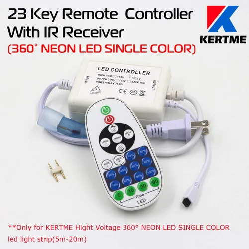 Miniatura 5 de luz LED de neón de 360 grados