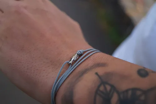 Miniatura 55 de Made by Nami Nautical Rope Bracelet for Men Waterproof & Adjustable Wrap String Bracelets with Snap Hook Gift for Him
