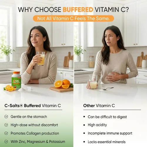 Miniatura 2 de C-Salts Vitamina C mineral ascórbica en polvo, No Model, Blanco, 1, 1