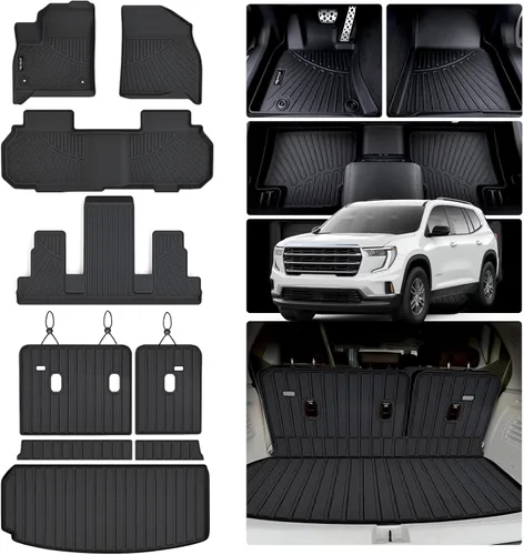 Miniatura 9 de Alfombrillas y alfombrillas para maletero para Nissan Pathfinder 2013-2019 2020 2013 Infiniti JX35 2014-2020 Infiniti QX60 TPE protección para todo