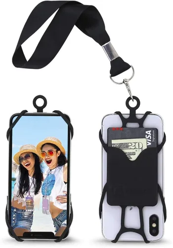 Miniatura 7 de Gear Beast Cordón para teléfono celular con correa ajustable para el cuello compatible con iPhone Galaxy y la mayoría de teléfonos inteligentes