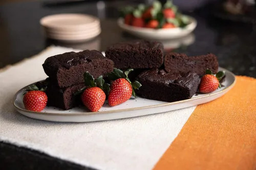 Miniatura 5 de TruEats Brownie Mix: Bajo índice glucémico, rico en proteínas y fibra, sin gluten ni granos, apto para diabéticos, apto para veganos, sin lácteos, a