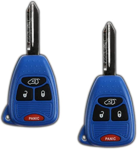 Miniatura 10 de KeylessOption Llavero para 2004 2005 2006 2007 2008 2009 2010 2011 2012 2013 2014 2015 2016 Chrysler 300 Dodge Durango Ram Jeep Cherokee Remote, 4