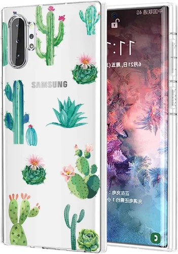 Miniatura 8 de Funda de teléfono para Galaxy Note 10 Plus 5G, para Samsung Note10+ para niñas, funda protectora transparente de TPU suave transparente para Samsung