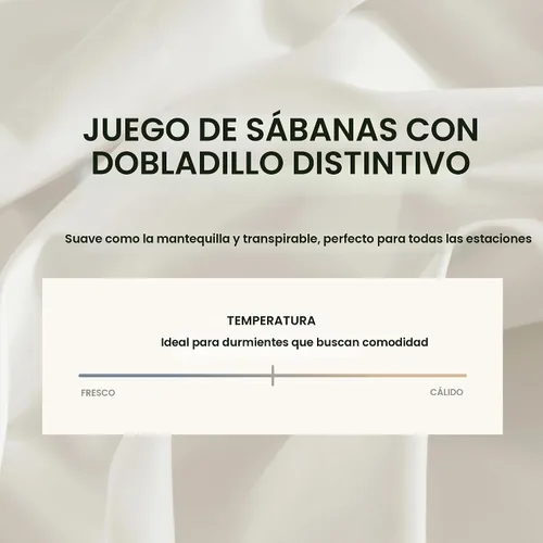 Miniatura 3 de BOLL & BRANCH Juego de sábanas con dobladillo característico - Queen, Blanco - Lujo 100% Algodón Orgánico - Incluye 1 sábana encimera, 1 sábana
